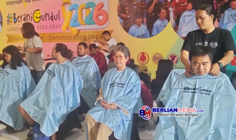 Berani Gundul 2026 Jadi Media Kampanye Lawan Kanker Anak, YKAKI Semarang Ajak Masyarakat Bangun Empati