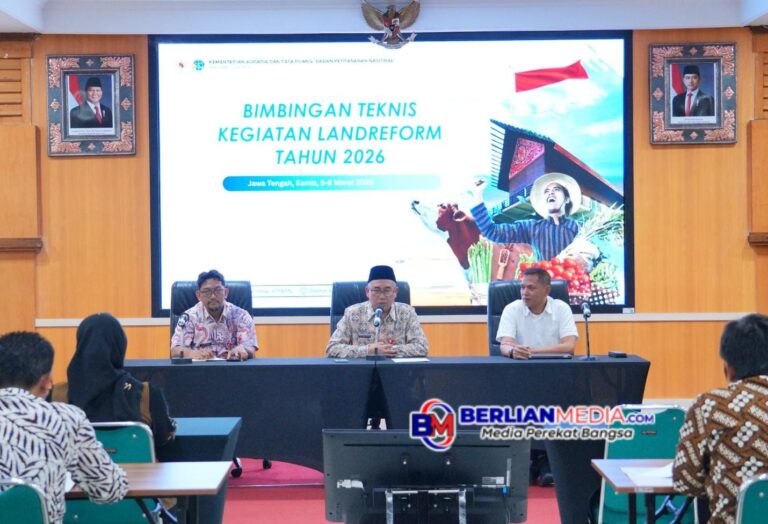 Bimtek Landreform Kanwil BPN Jateng Diikuti KKS Seksi Penataan dan Pemberdayaan Kantah se Jawa Tengah