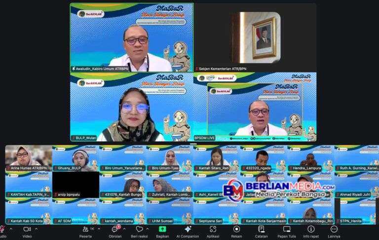 Sosialisasi Permen 2/2026 tentang Kearsipan, Sekjen ATR/BPN: Pengelolaan Arsip Penting bagi Pelayanan Pertanahan