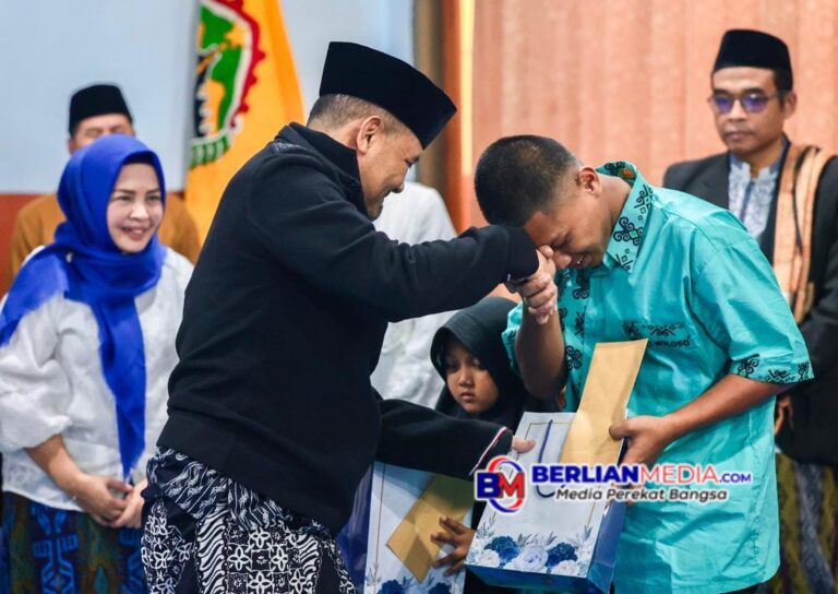 Buka Puasa Bareng Anak Panti, Gubernur Ahmad Luthfi Undang Ratusan Anak Woro Wiloso Lebaran di Kantor Gubernur