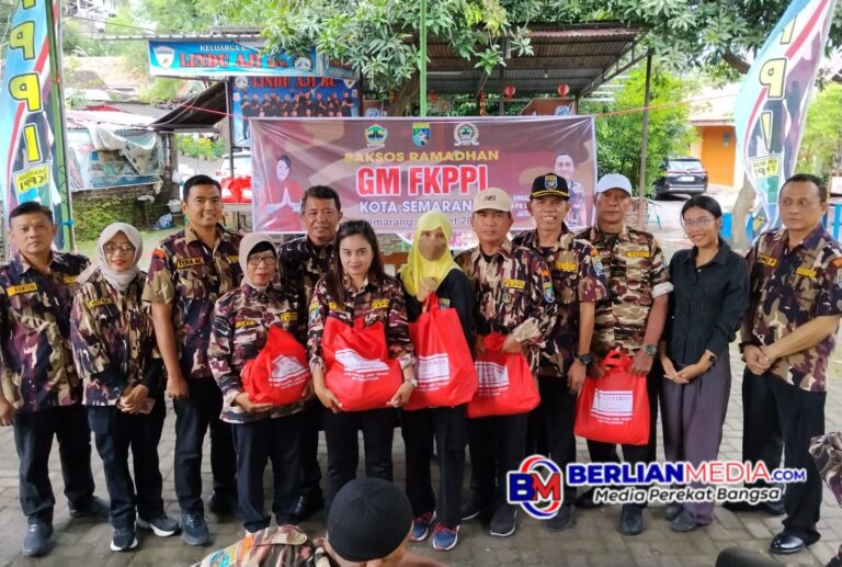 Krisseptiana Hendi Gandeng GM FKPPI, Salurkan 50 Paket Sembako pada Ramadhan