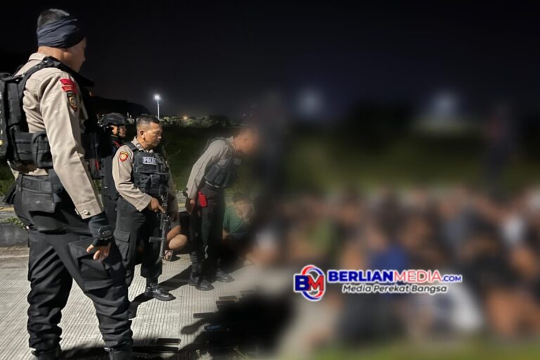 Polres Demak Amankan Ratusan Remaja Terduga Balap Liar di Jalan Lingkar Terminal Baru
