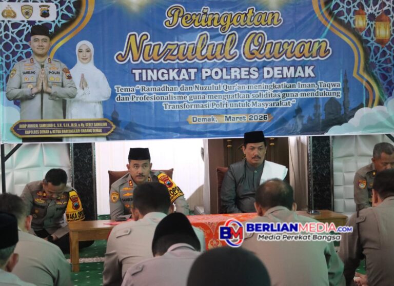 Polres Demak Peringati Nuzulul Quran, Saluran 1.200 Paket Zakat Fitrah