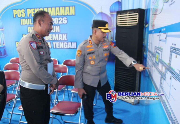 Kapolres Demak Cek Kesiapan Pospam Operasi Ketupat Candi 2026