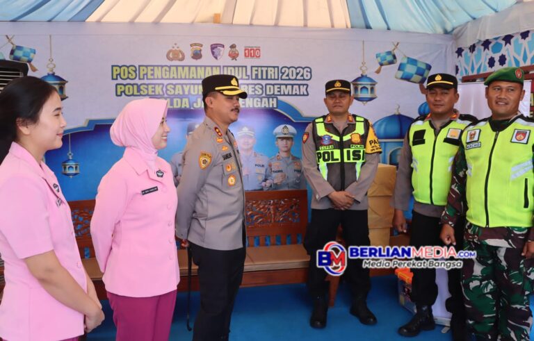 Kapolres Demak Pastikan Pospam Siap Layani Pemudik Jelang Idul Fitri