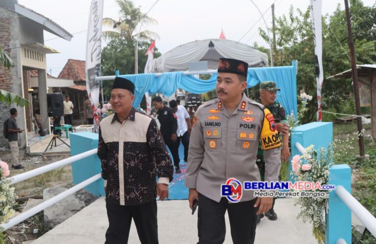 Jembatan Merah Putih Presisi Diresmikan, Warga Banjarejo Demak Kini Lebih Aman Beraktivitas