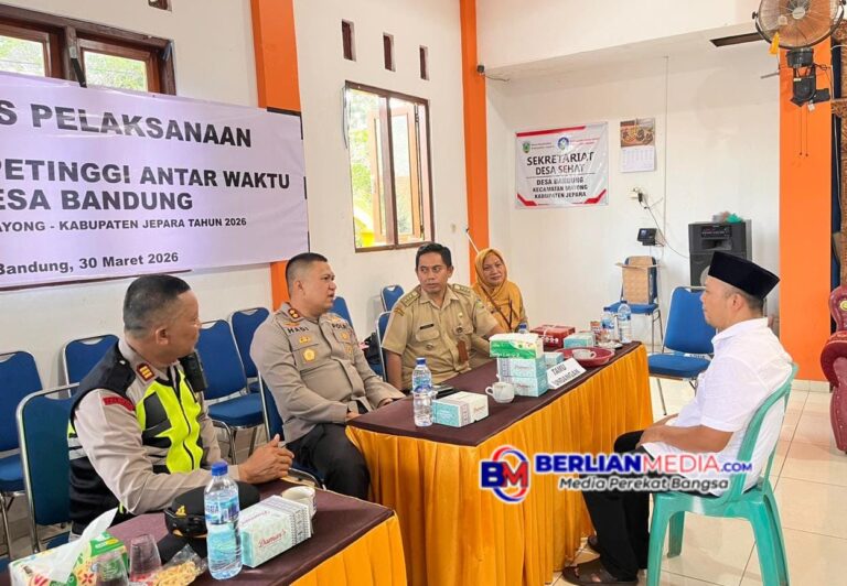 Pastikan Pesta Demokrasi Desa Aman, Kapolres Jepara Tinjau Langsung Pelaksanaan Musdes PAW