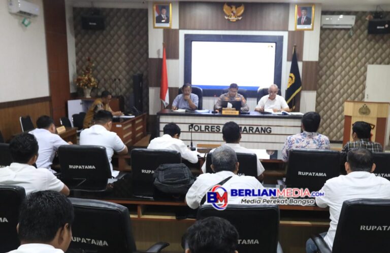 FGD di Polres Semarang Diikuti Tiga Polres, Puslitbang Polri Teliti Penanganan Tipidkor dan Program MBG