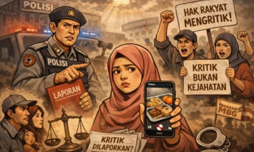 Kritik Menu MBG Berujung Laporan Polisi: Antara Hak Rakyat dan Sensitivitas Kekuasaan