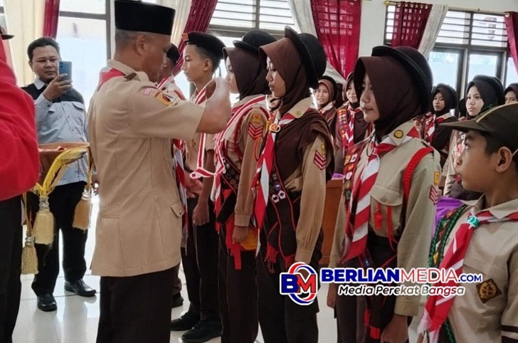 Ramadhan Tak Surutkan Semangat, Kwarcab Rembang Verifikasi dan Kukuhkan 91 Pramuka Garuda