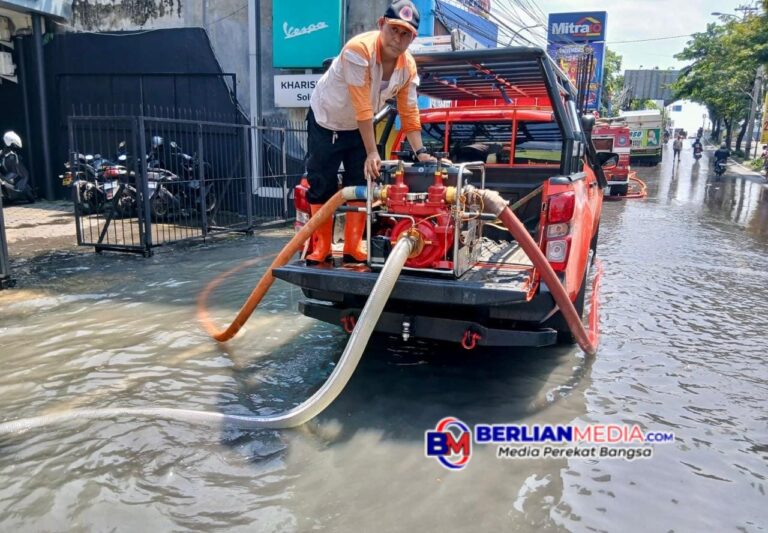 BPBD Jateng Gercep Tangani Banjir Solo Raya, dari Evakuasi Hingga Kebut Pompanisasi