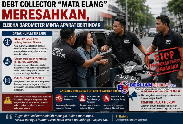 Keberadaan “Mata Elang” di Salatiga dan Kabupaten Semarang Dinilai Meresahkan, ELBEHA Barometer Minta Aparat Bertindak