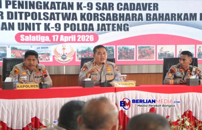 Latkatpuan K-9 SAR Cadaver Tingkat Polda Jateng Digelar di Salatiga