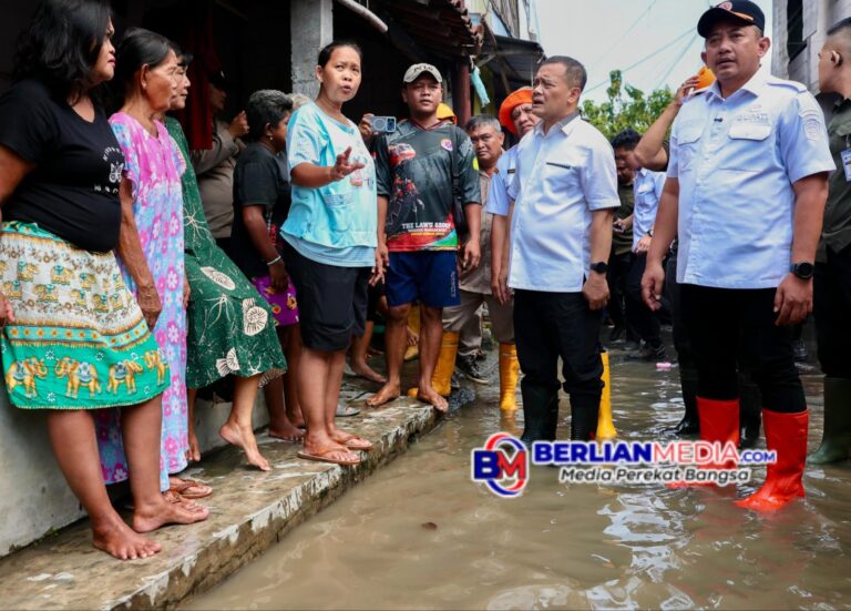 Cek Lokasi, Gubernur Luthfi Pastikan Penanganan Banjir Solo Raya