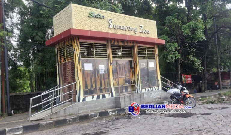Halte BRT Trans Semarang Tidak Berfungsi Dikeluhkan Pengunjung Semarang Zoo