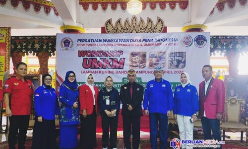 PWDPI Lampung Dorong UMKM Naik Kelas, Gelar Workshop Akses KUR dan Pelantikan Pengurus Koperasi