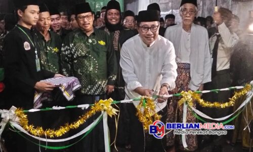 Kantor Baru MWC NU Genuk Diresmikan Langsung Wakil Wali Kota Semarang Iswar Aminuddin 