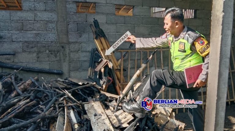 Gerak Cepat Polsek Ampel, Kebakaran Kandang Sapi di Ngargosari Berhasil Dikendalikan