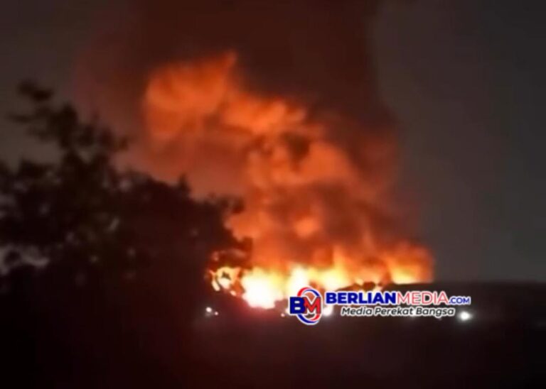 Kerugian Kebakaran Gudang PT SAS Kreasindo Kramat Tegal Tembus Rp15 Miliar