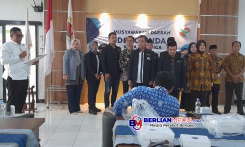 Ketua Harian Andang Wahyu Triyanto Tegaskan Transformasi Koperasi di Musda Dekopinda Salatiga