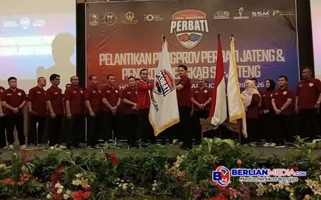 Pelantikan Kepengurusan Baru PERBATI Jateng Resmi Jalan, Targetkan Lahirkan Atlet Berkelas Nasional