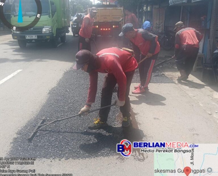Gerak Cepat Wali Kota Agustina, Jalan Rusak 9 Titik Langsung Digarap Tuntas