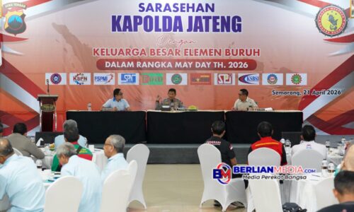 Kapolda Jateng Pastikan Negara Hadir untuk Buruh, Desk Ketenagakerjaan Jadi Garda Perlindungan Pekerja