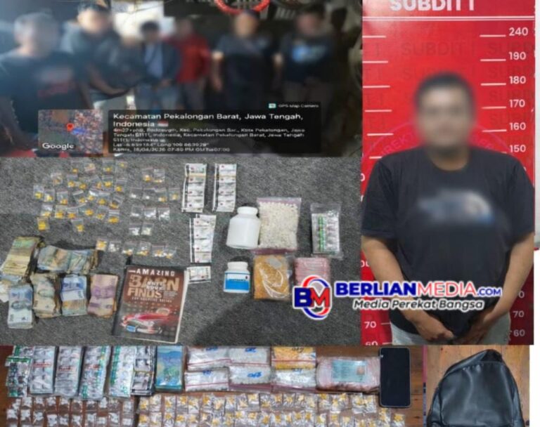 Jaringan Obat Terlarang Terungkap di Pekalongan, Ditresnarkoba Polda Tangkap Pelaku dan Ribuan Pil
