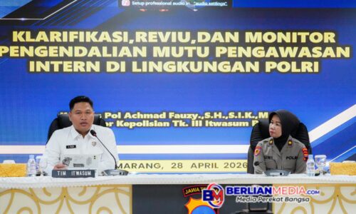 Tingkatkan Pengawasan Internal, Tim Itwasum Polri Kunjungi Polda Jateng