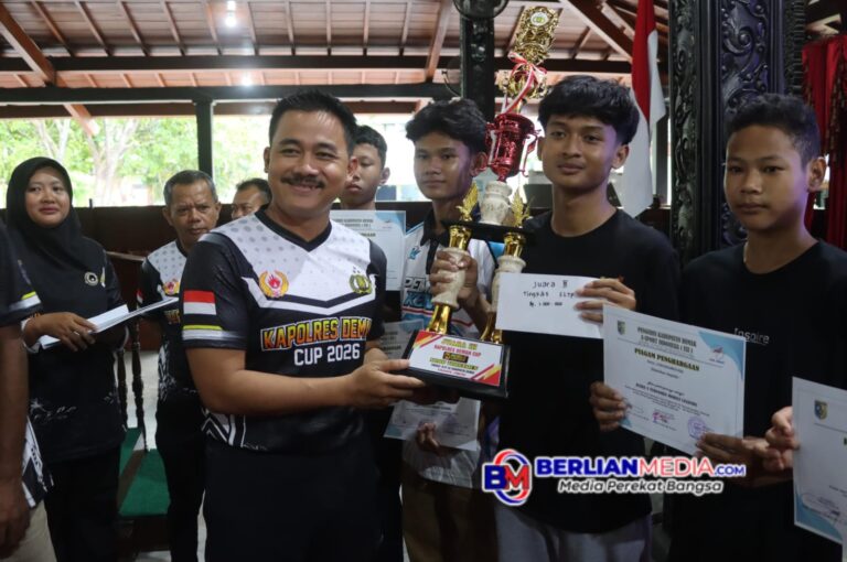 Turnamen Mobile Legends Kapolres Demak Cup 2026 Resmi Ditutup, Junjung Sportivitas dan Kamtibmas