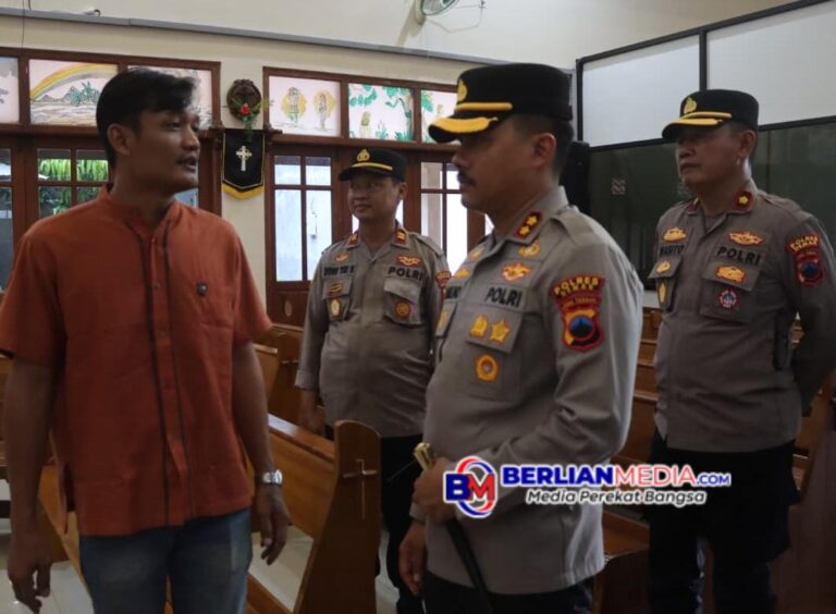 Kapolres Demak Pantau Persiapan Sabtu Suci, Ratusan Personel Disiagakan Amankan Pekan Suci