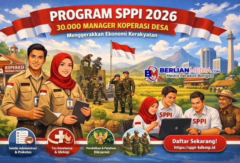 Program SPPI Rekrut Puluhan Ribu Manajer Koperasi Merah Putih, Momentum Penguatan Ekonomi Kerakyatan