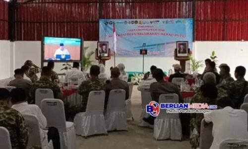 Dandim Pemalang Hadiri Peresmian 1.061 Koperasi Merah Putih, Prabowo Tegaskan Penguatan Ekonomi Desa
