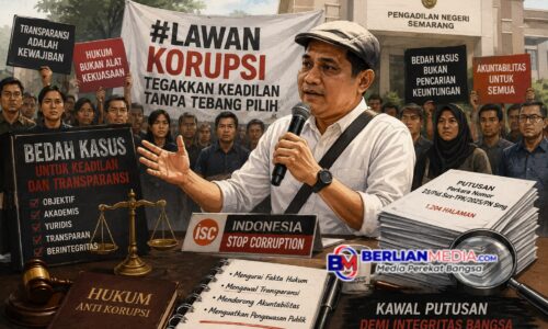 ISC Apresiasi LSM Lawas Gelar Bedah Kasus Putusan Mantan Wali Kota Semarang: “Jangan Berhenti Jadi Wacana”