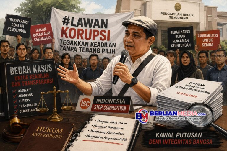 ISC Apresiasi LSM Lawas Gelar Bedah Kasus Putusan Mantan Wali Kota Semarang: “Jangan Berhenti Jadi Wacana”