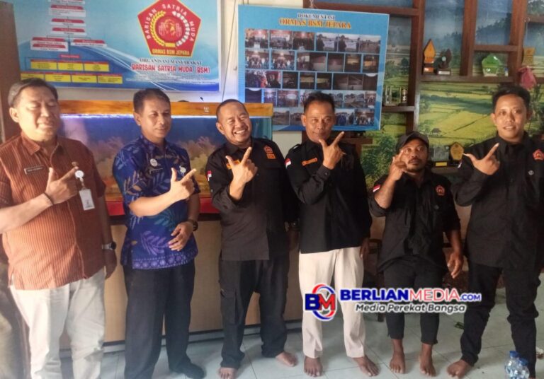 Ormas BSM Mayong Kedatangan Tim Monev Bakesbangpol Jepara  