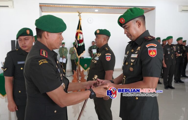 Danrem 071/Wijayakusuma Pimpin Sertijab Dandim 0736/Batang