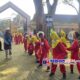 Outing Class SD Muhammadiyah Birrul Walidain Kudus dengan Belajar Bahas Inggris di Taman Krida Wisata