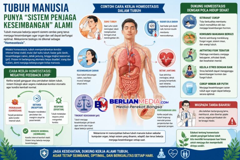 Apakah Anda Tahu? Tubuh Manusia Punya “Sistem Penjaga Keseimbangan” Alami