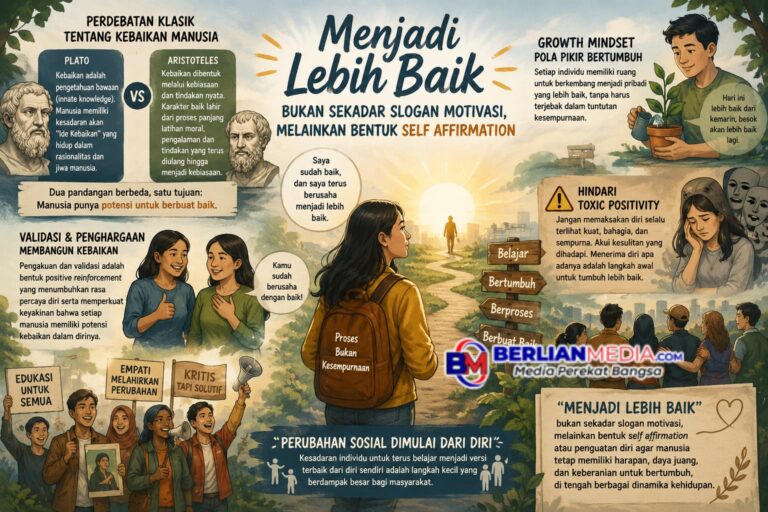 “Menjadi lebih baik” Bukan Sekadar Slogan Motivasi, Melainkan Bentuk Self Affirmation