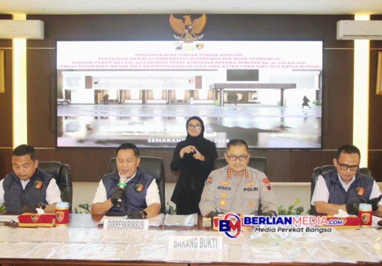 Modus Debitur Topengan di BPR Purworejo Diungkap, Ratusan Aset Disita Polda Jateng