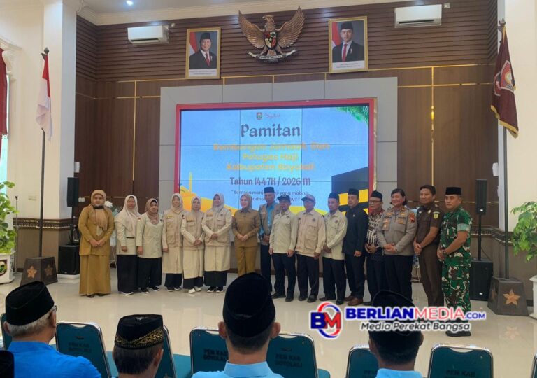 Wakapolres Boyolali Hadiri Pamitan Jamaah Haji, 939 Calon Jamaah Siap Berangkat