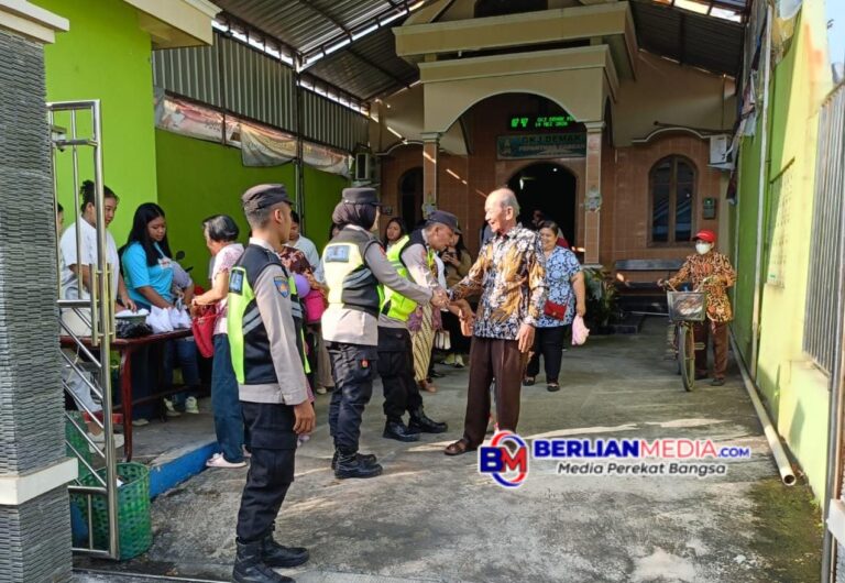 Polres Demak Kerahkan Ratusan Personel Amankan Ibadah Kenaikan Isa Almasih