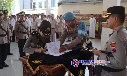 Rotasi Pejabat Utama Polres Demak, AKBP Samel Tekankan Profesionalisme dan Pelayanan Publik