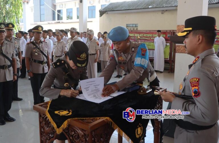 Rotasi Pejabat Utama Polres Demak, AKBP Samel Tekankan Profesionalisme dan Pelayanan Publik