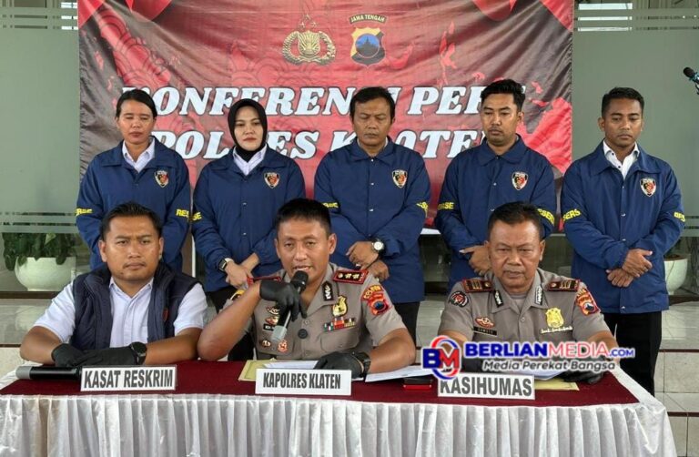 Kurang dari 24 Jam, Polres Klaten Berhasil Amankan Pelaku Kekerasan Seksual Anak