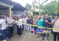 Polisi Lakukan Olah TKP Penemuan Pria Meninggal Dunia Diduga Gantung Diri di Grogol Sidomukti